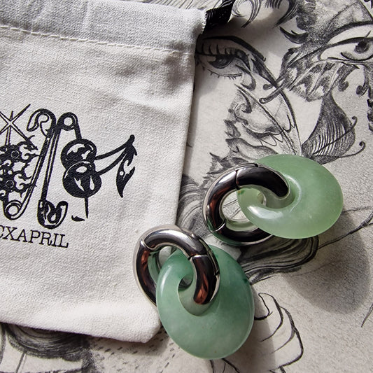 6MM 2G Organic Green Jade × Double Donuts