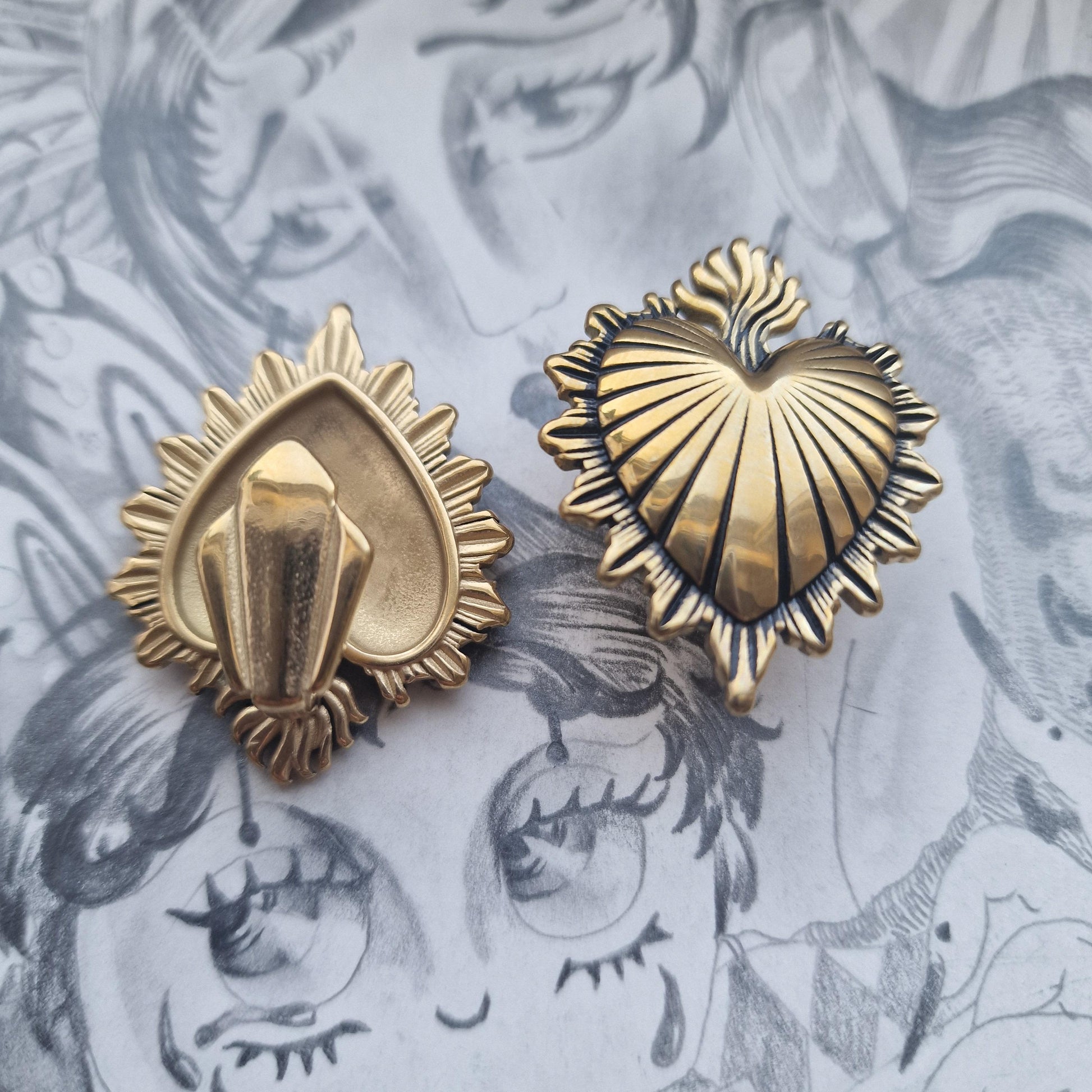12MM 1/2inch Sacred Heart Hangers