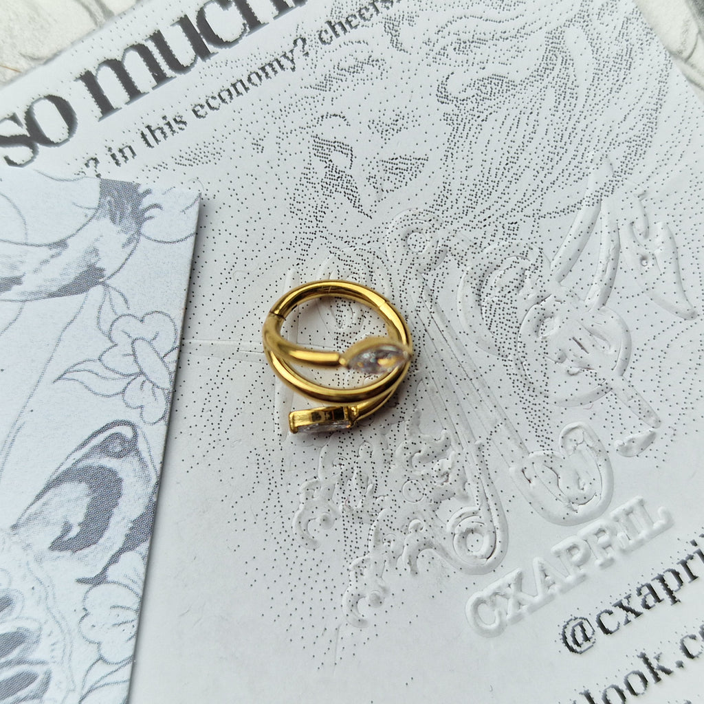 Gold Vine | Helix Cartilage Stud and Body Jewellery