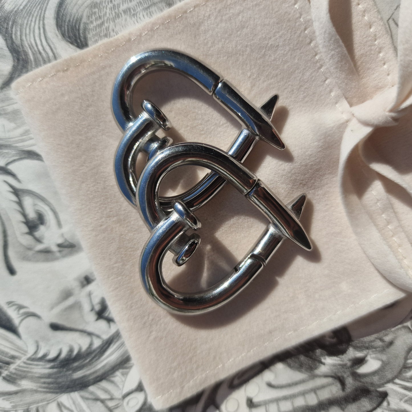 5MM 4G Nailed it! Heart Hangers | Silver Heart Hangers | Silver Hangers Heart...