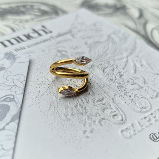 Gold Vine | Helix Cartilage Stud and Body Jewellery
