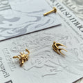 Scorpion and Birdie Set Titanium Cartilage | Alt Gold Body Jewellery
