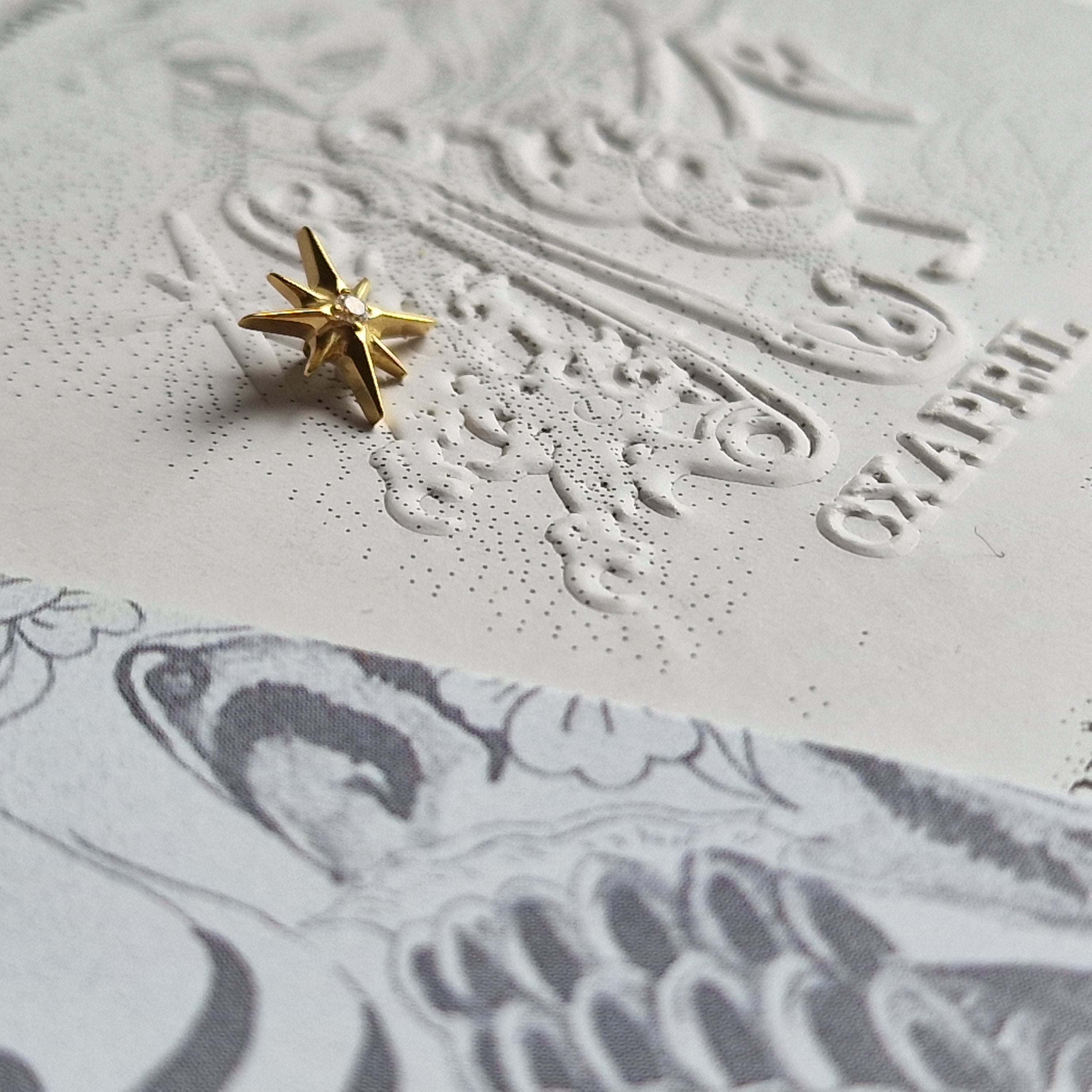 Astrological Celestial Star | Body Jewellery and Alt Earrings