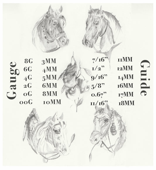 4MM 2G Sunshine Gold Ivy Thorn Hanger Ear Weights