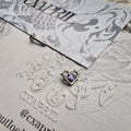 Thorn in my heart! | Purple Zircon Titanium Silver Body Piercing